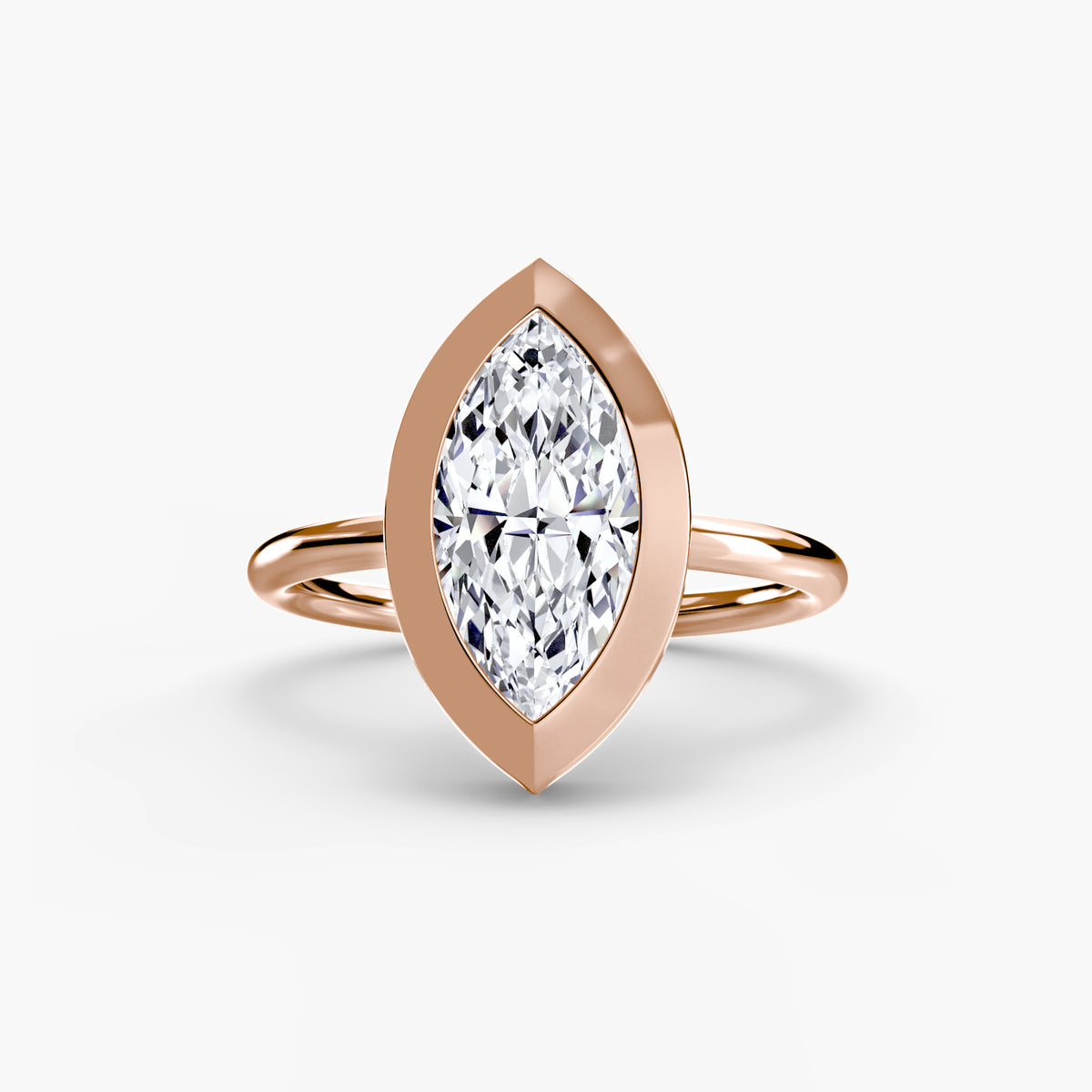 Tilda ring in rose gold
