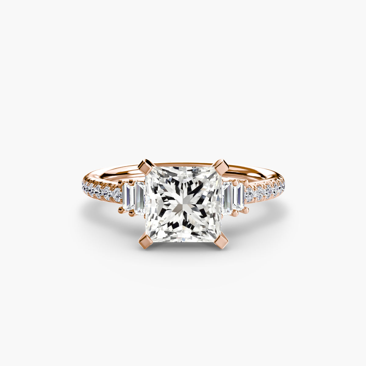 Ivy ring in rose gold