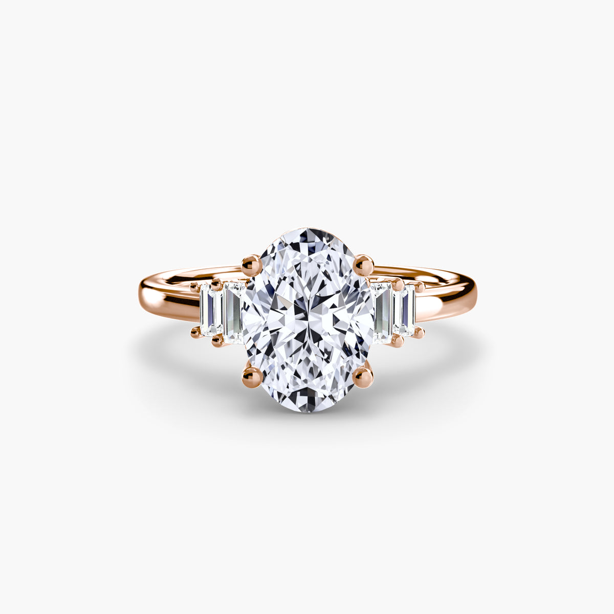 Oona ring in rose gold