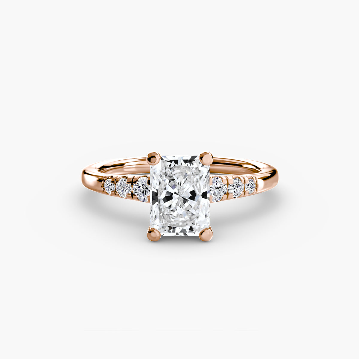 Echo ring in rose gold