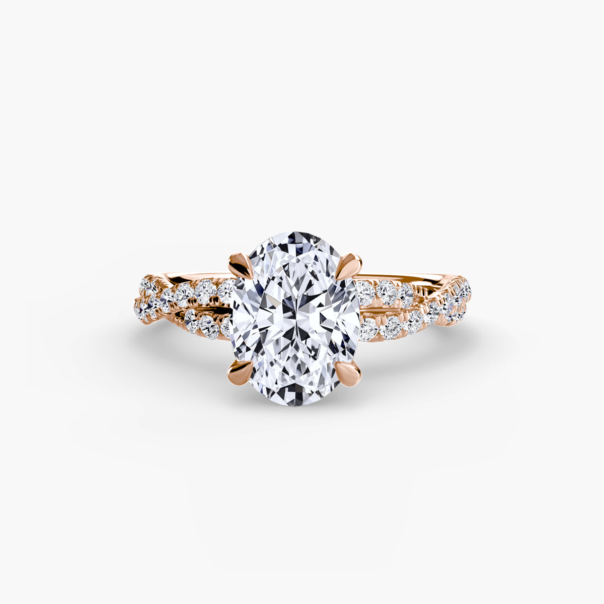 Indie ring in rose gold