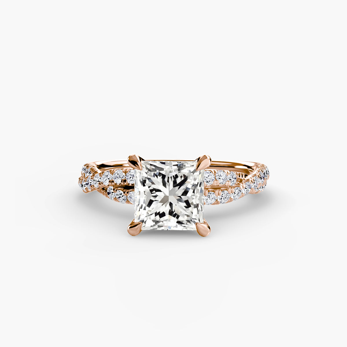 Honey ring in rose gold