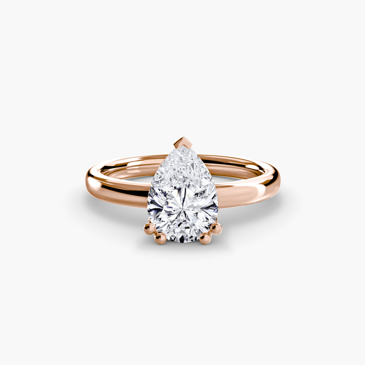 Effie ring in rose gold