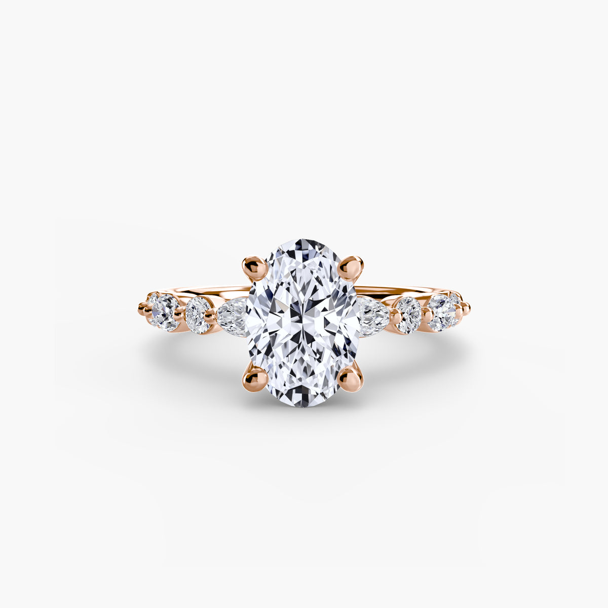 Gwen ring in rose gold