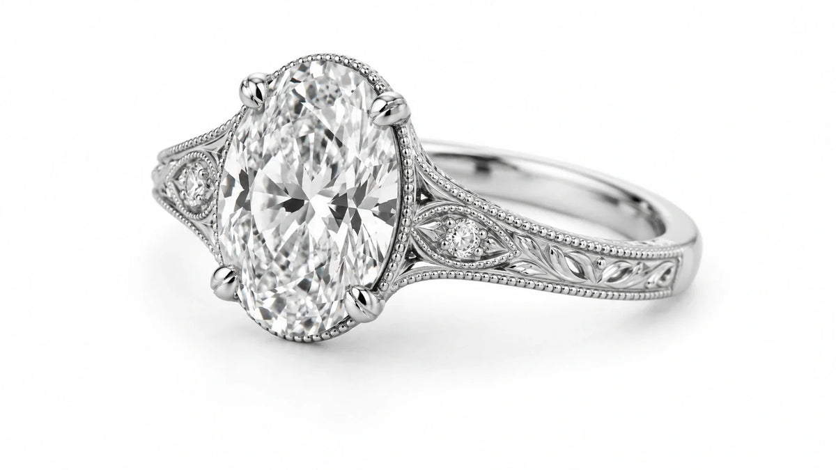 Custom engagement ring by LM Jewellers
