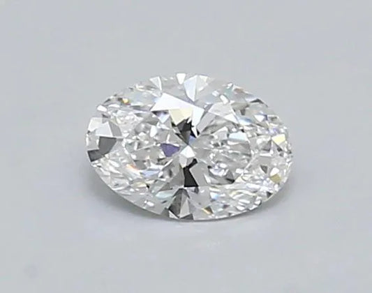 0.50ct Oval Lab Grown Diamond (Colour D, Clarity VVS1, IGI Certified)