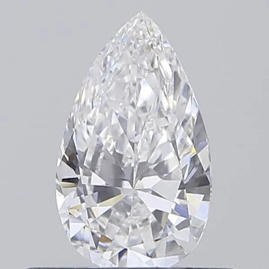 0.50ct Pear Lab Grown Diamond (Colour D, Clarity VS1, IGI Certified)