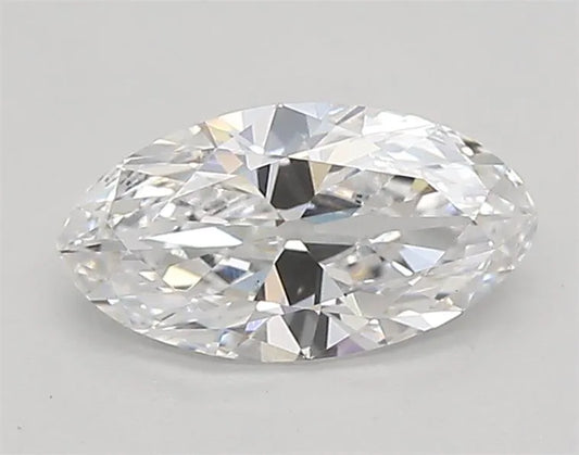 0.85ct Oval Lab Grown Diamond (Colour D, Clarity VS2, IGI Certified)