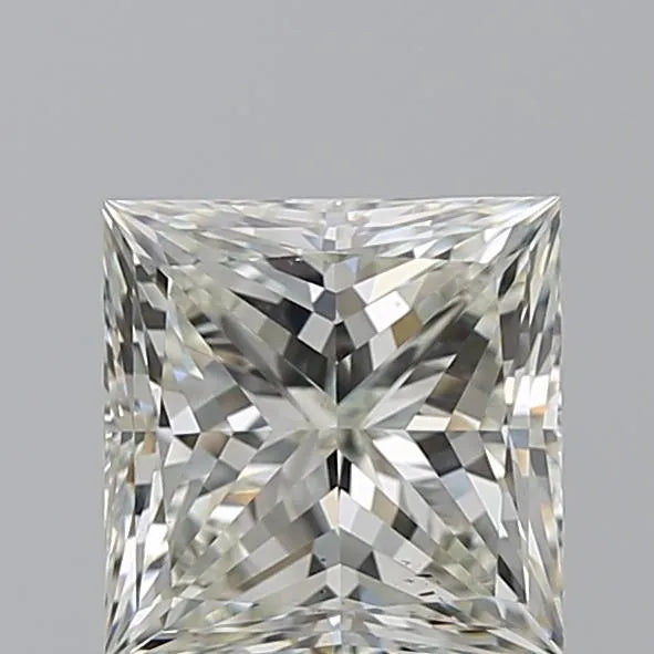2.01ct Princess Natural Diamond (Colour I, Clarity VS2, Cut VG, IGI Certified)