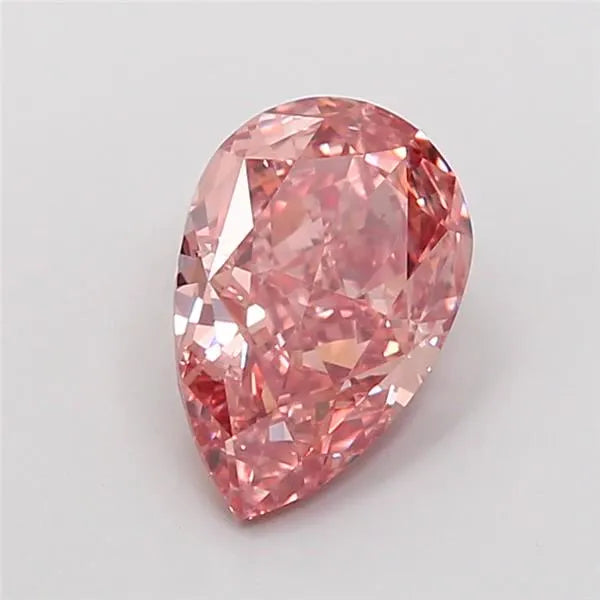 2.06ct Pear Natural Diamond (Colour Fancy Pink, Clarity VVS1, GIA Certified)