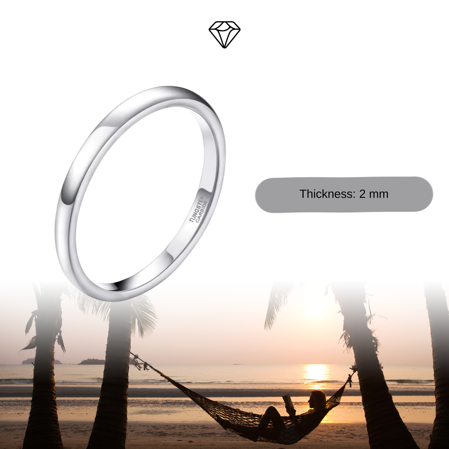 Lazieel Tungsten Band