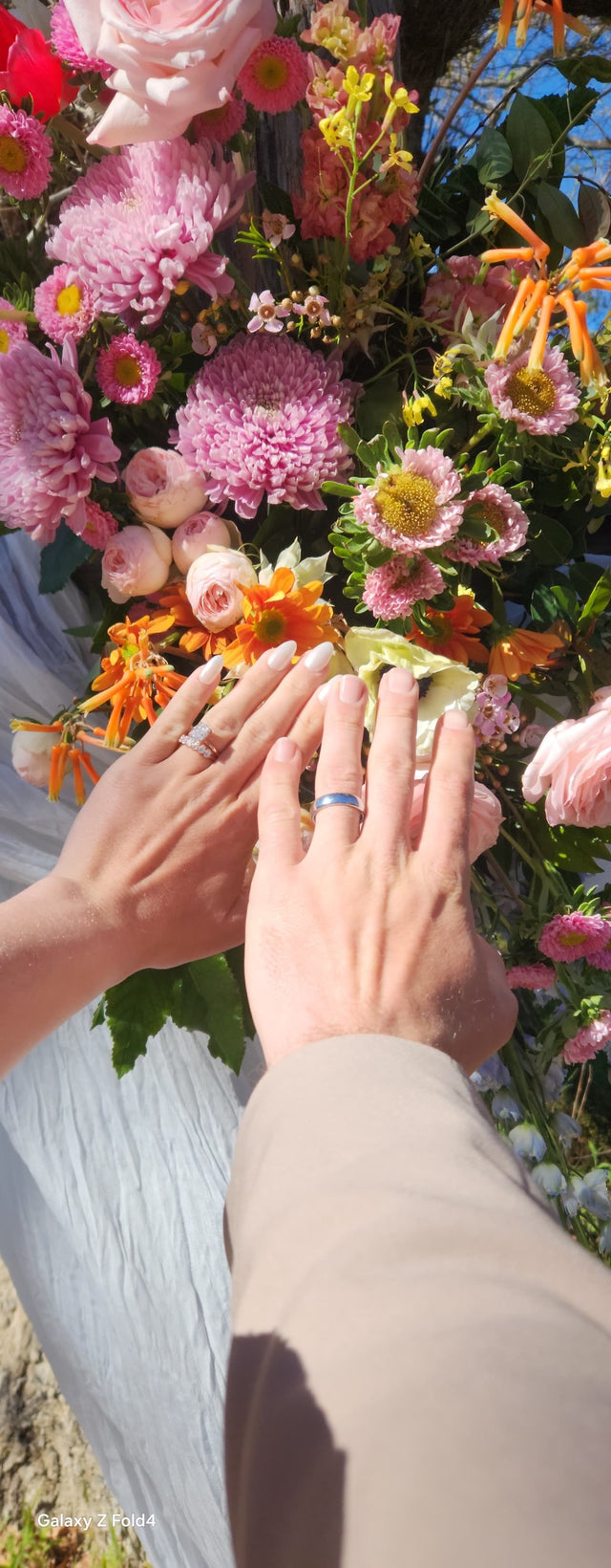 LM Jewellers client wearing their ring
