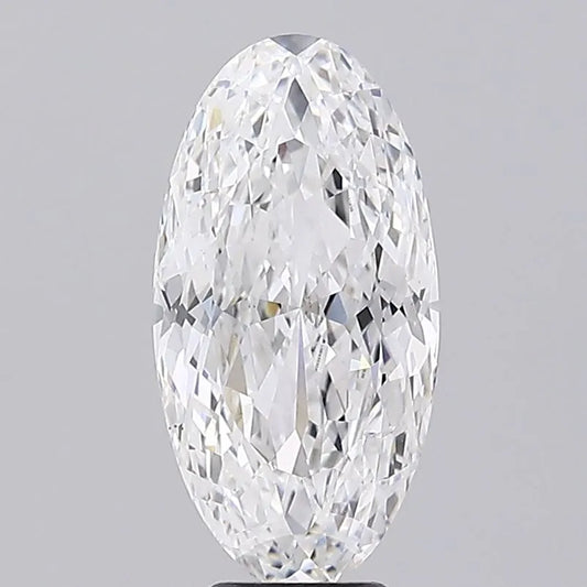 6.62ct Oval Lab Grown Diamond (Colour F, Clarity VS1, IGI Certified)