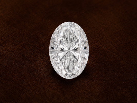 Oval Moissanite Lab Diamond - LM Jewellers
