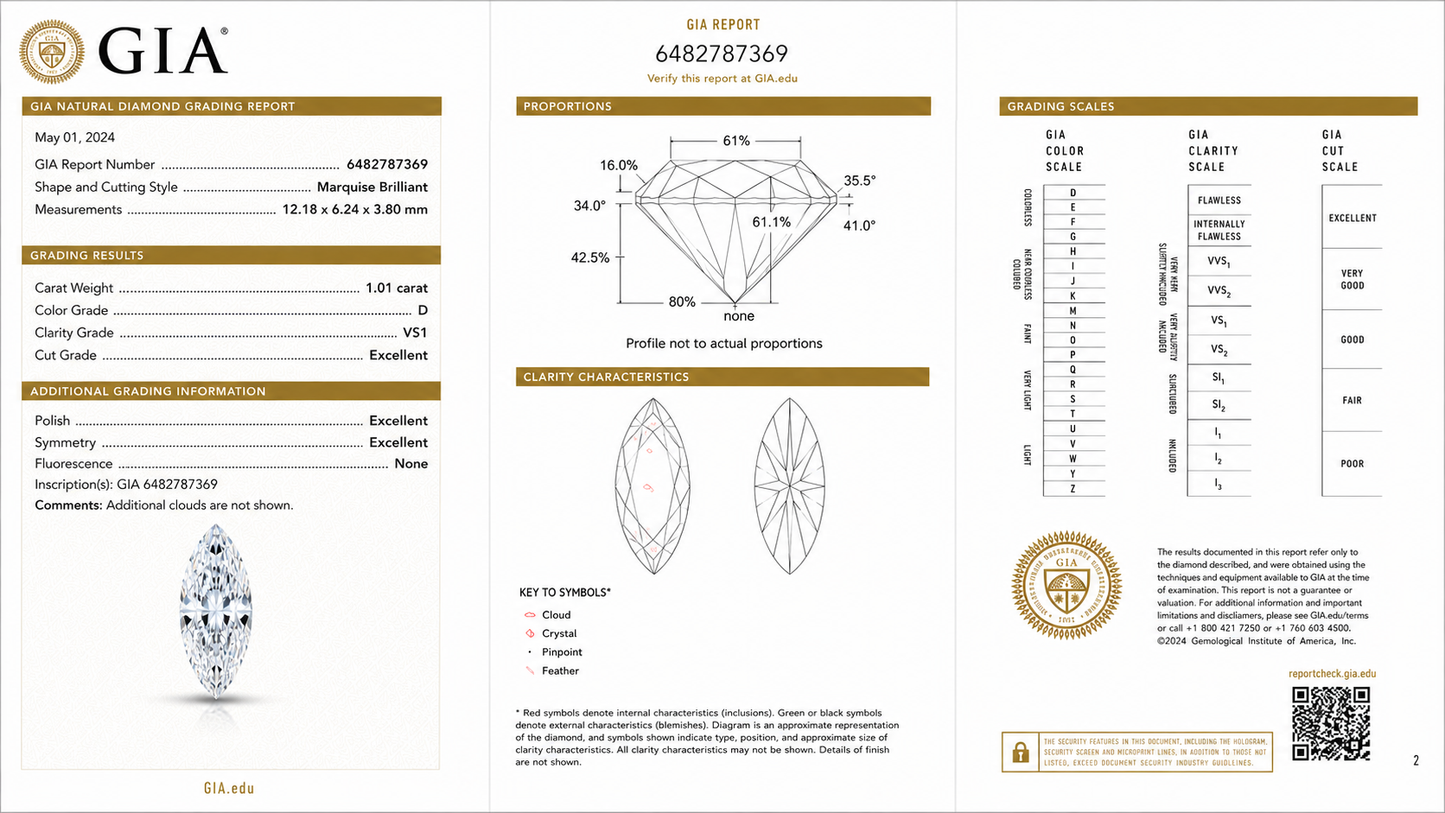 Marquise Moissanite Lab Diamond - LM Jewellers