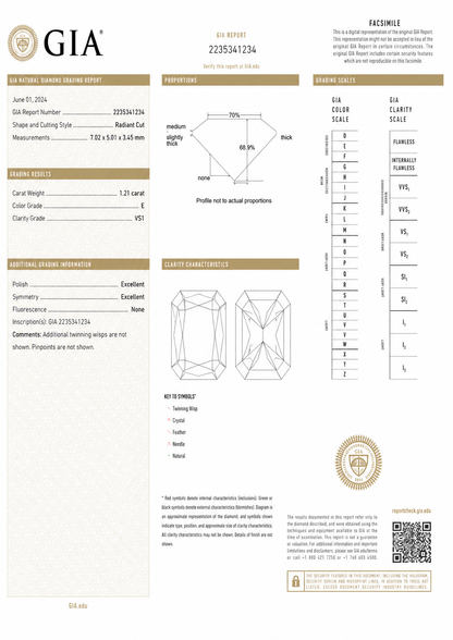 Radiant Moissanite Lab Diamond - LM Jewellers