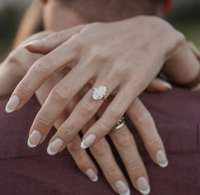 LM Jewellers client wearing their ring