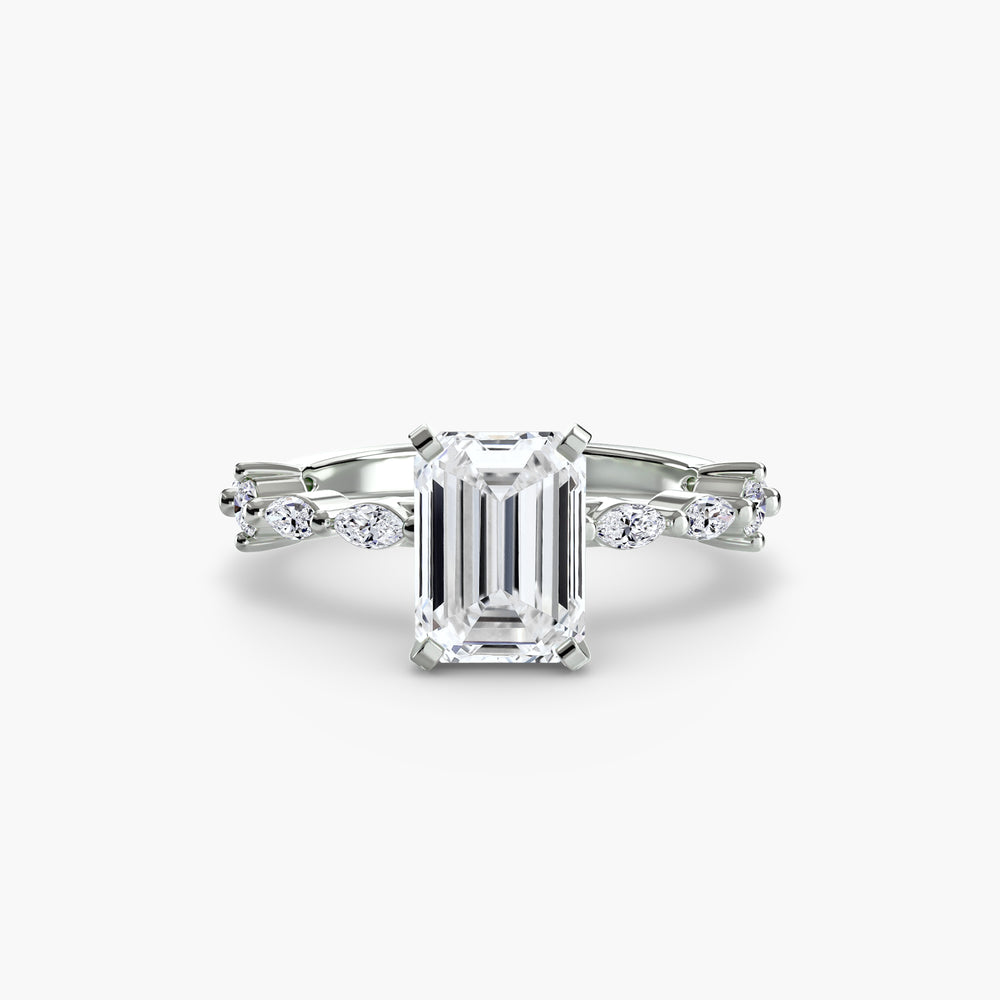 Wilma — Emerald Eternity Pavé