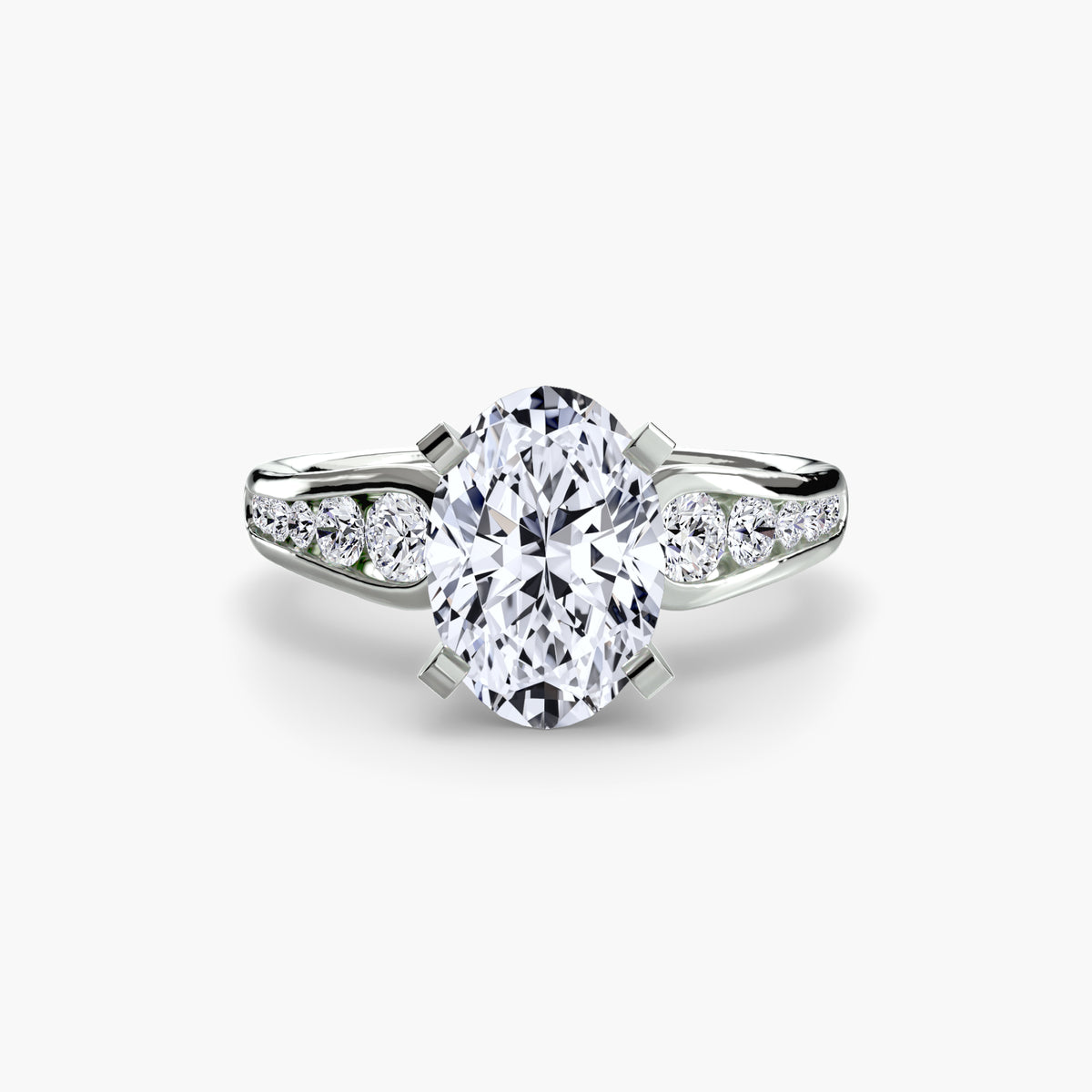 Fifi ring in white gold