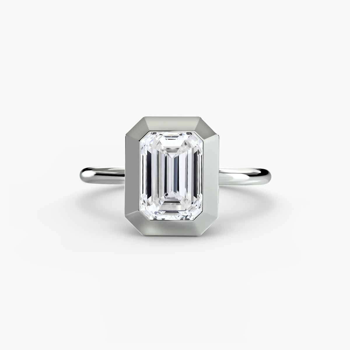 Pippa ring in white gold
