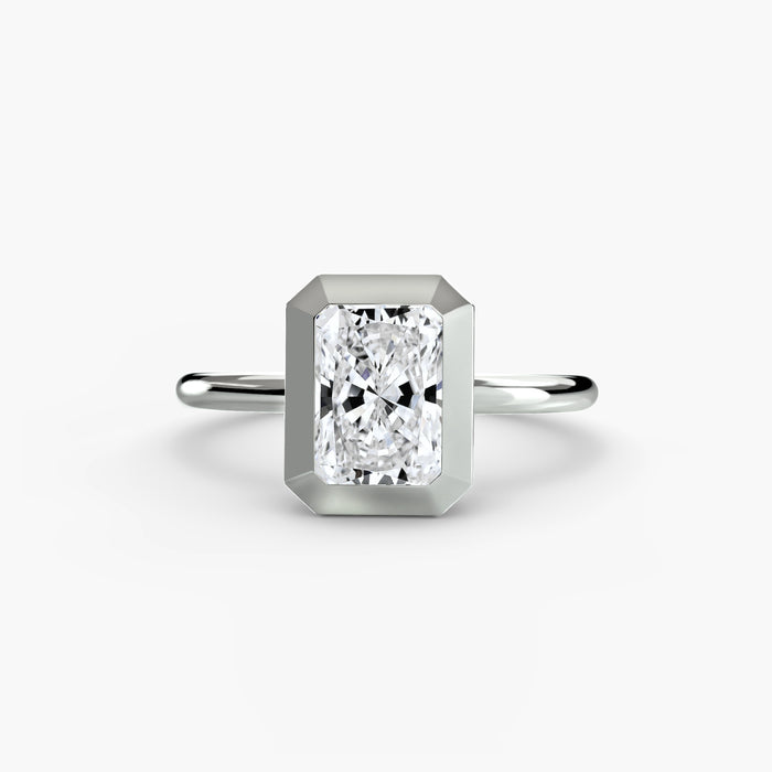 Viola — Radiant Bezel Solitaire