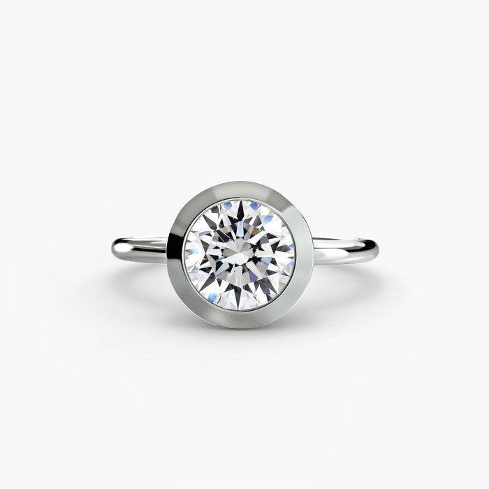 Amélie — Round Bezel Solitaire