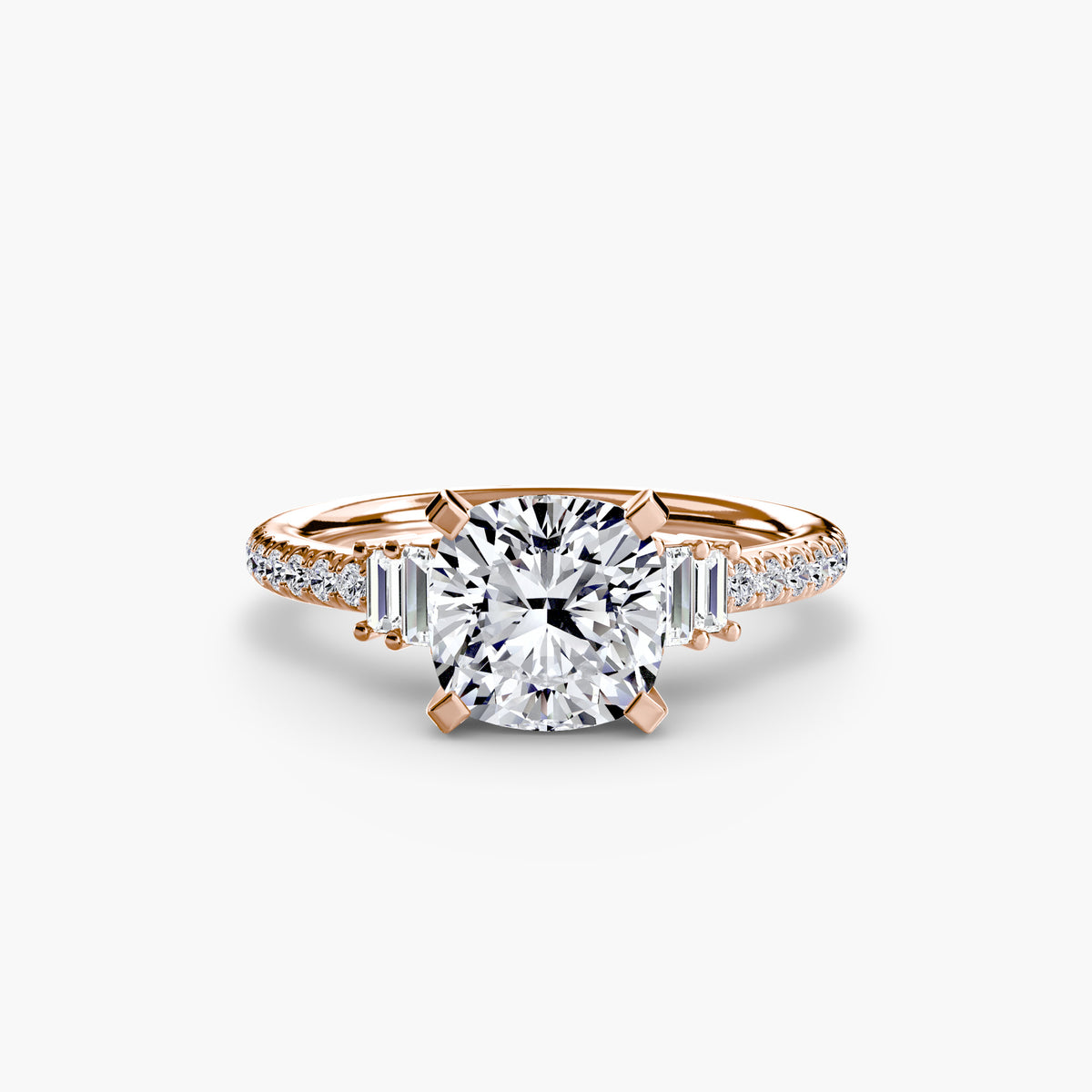 Lark ring in rose gold