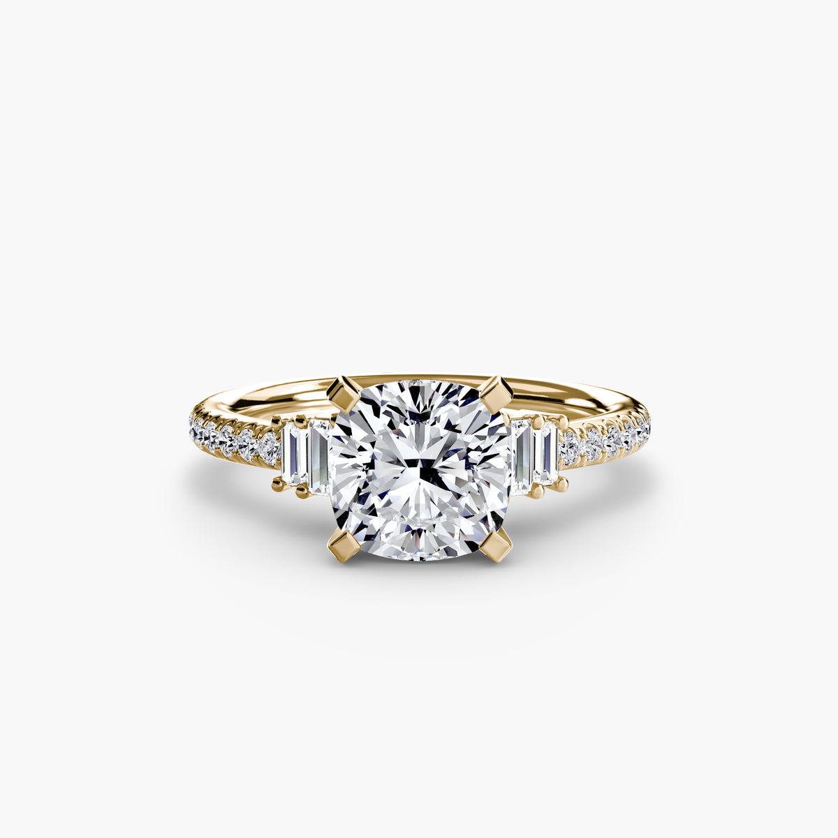 Lark ring in yellow gold