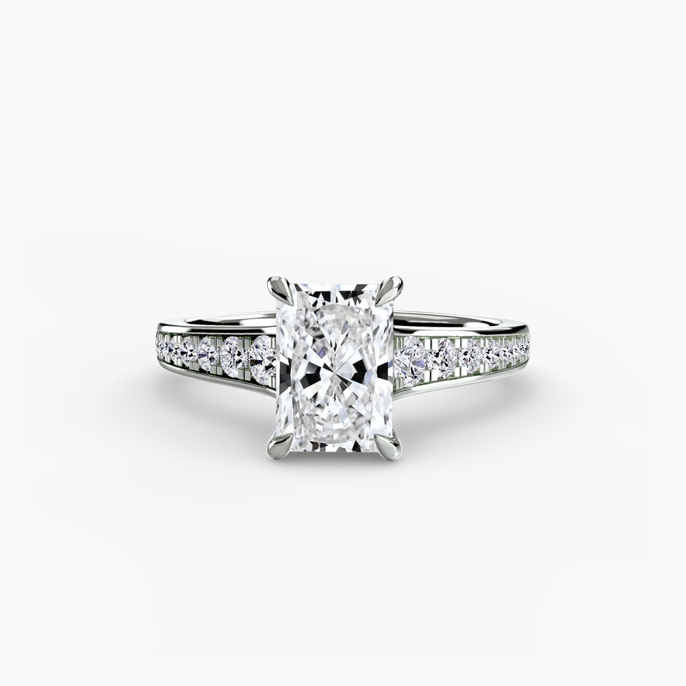 Abby — Radiant Pavé Solitaire