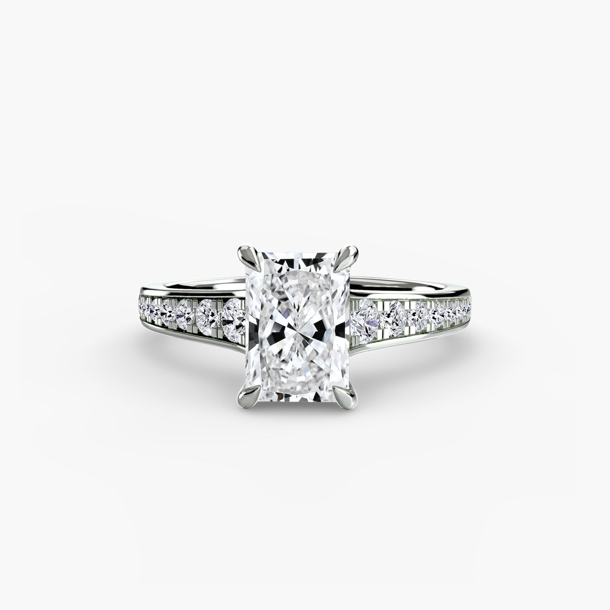 Abby ring in white gold
