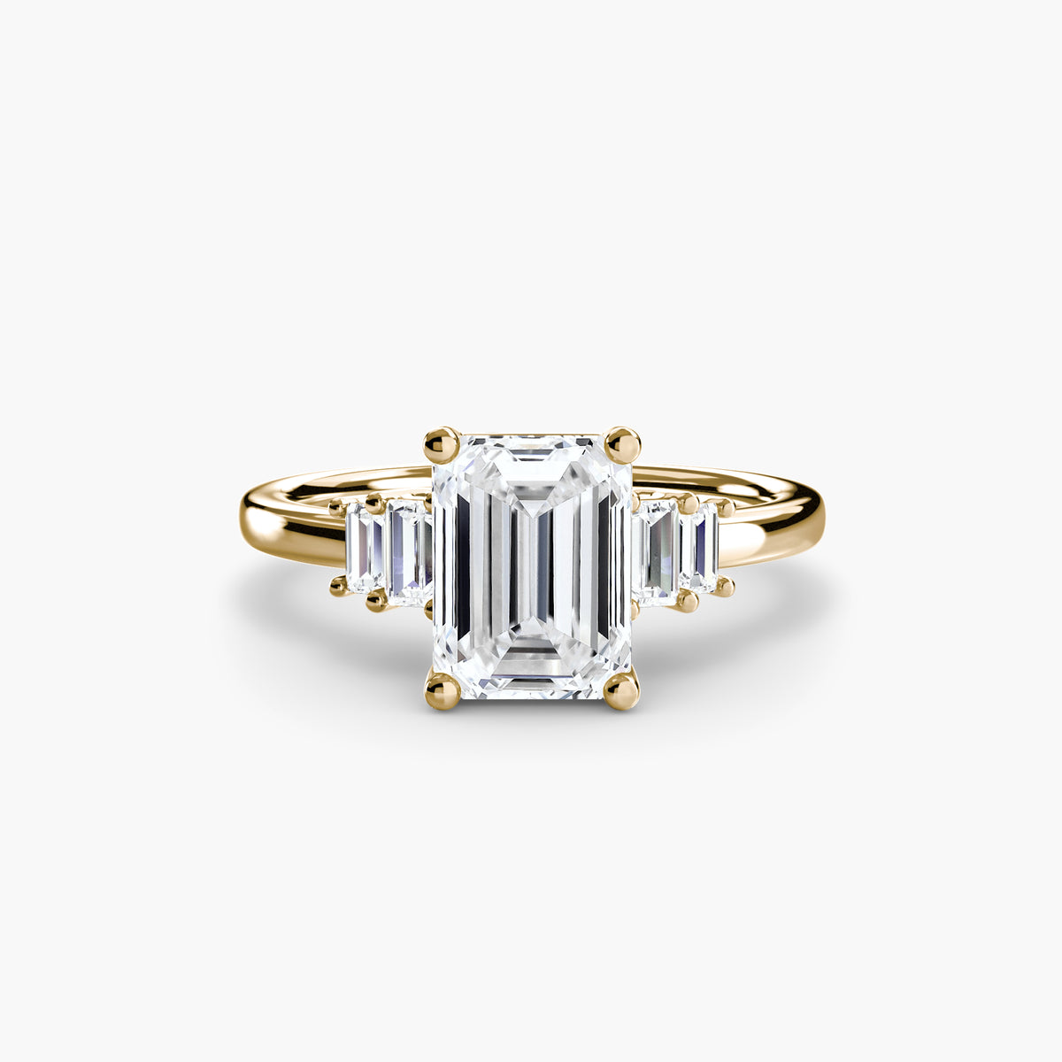 Rina ring in yellow gold