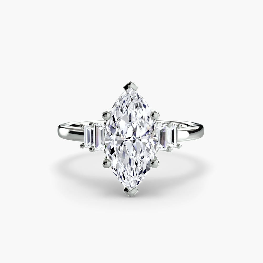 Sunny — Marquise Baguette Accent