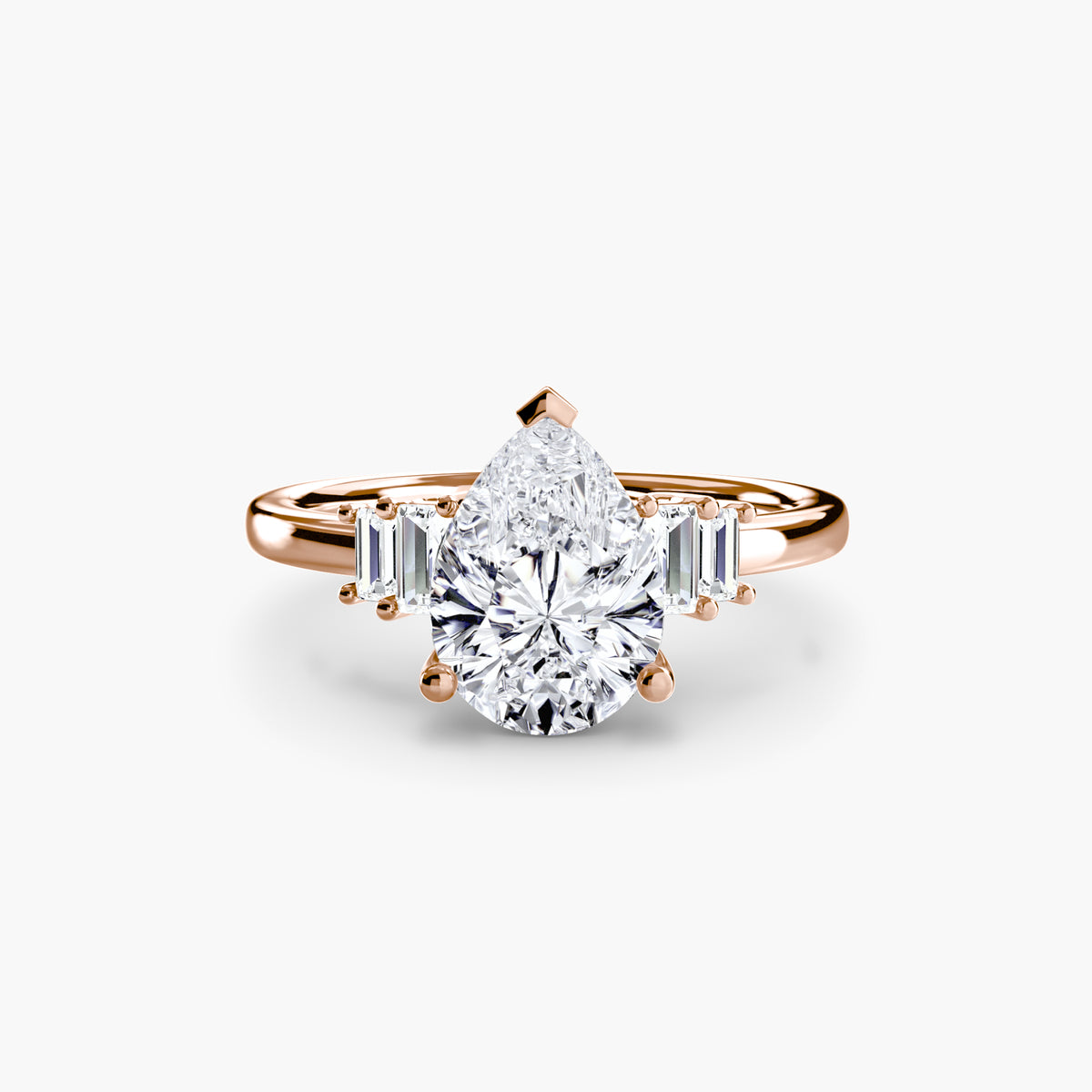 Pixie ring in rose gold