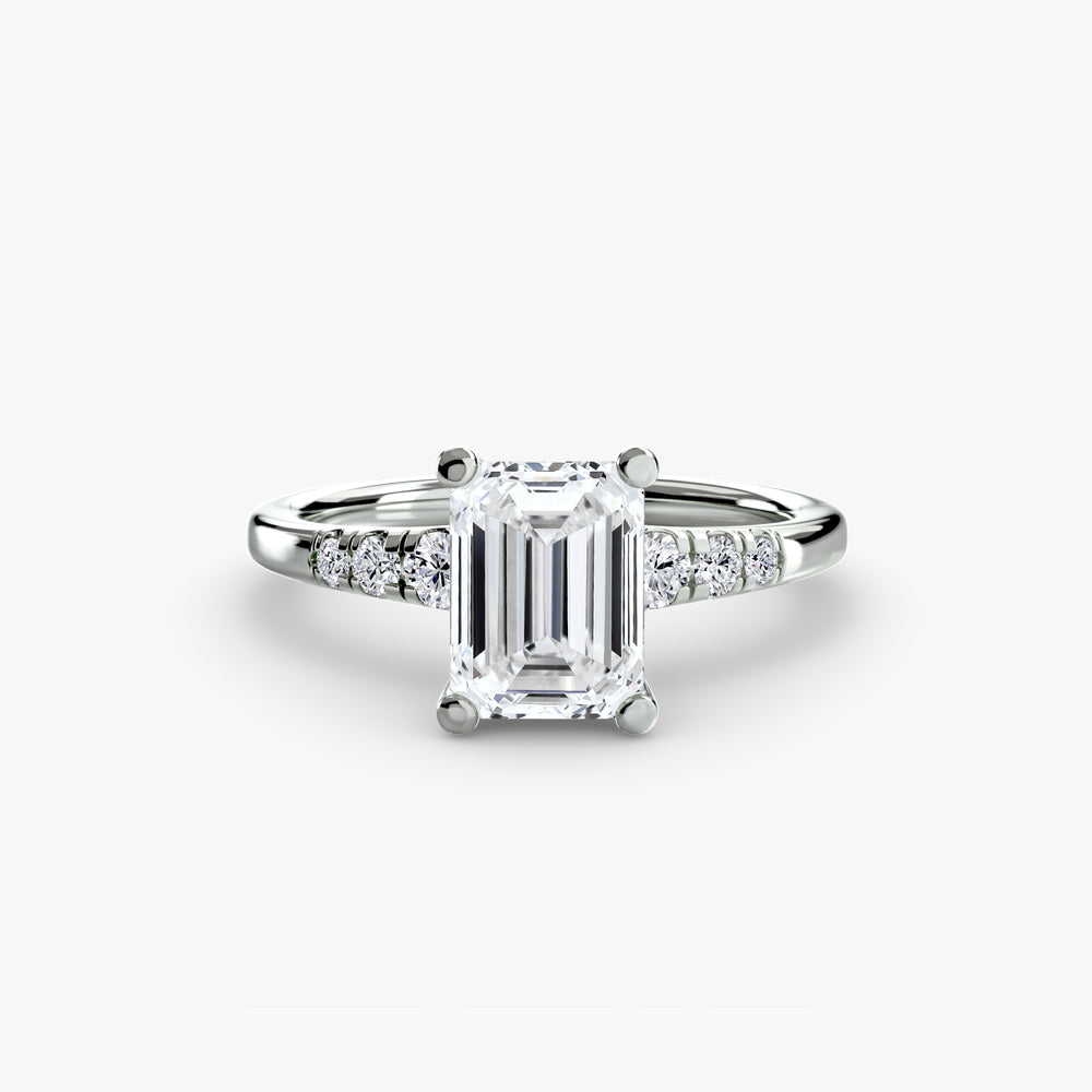 Dixie — Emerald Accent Solitaire