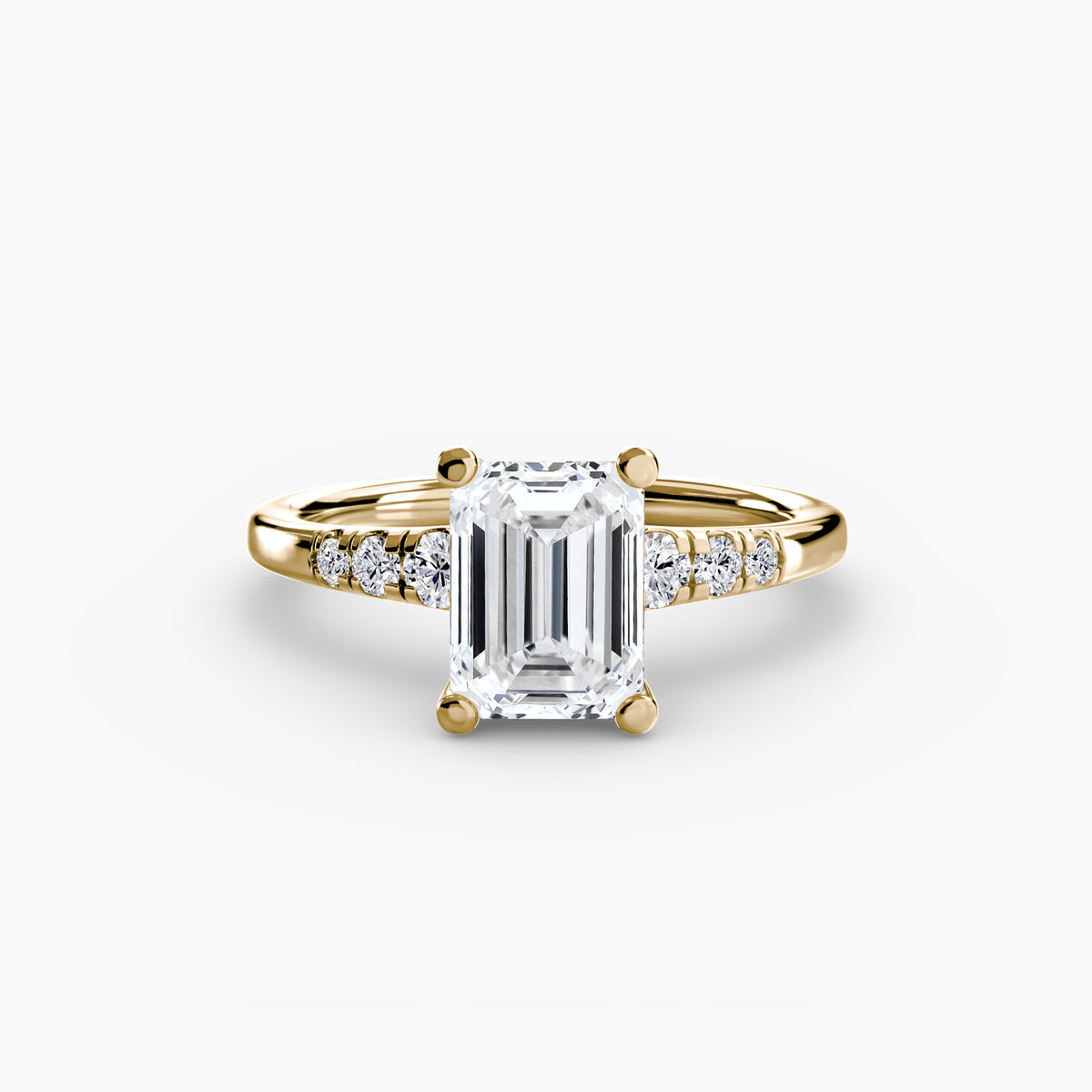 Dixie ring in yellow gold