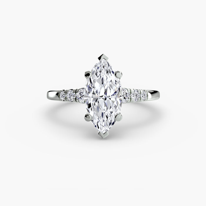 Esmé — Marquise Accent Solitaire