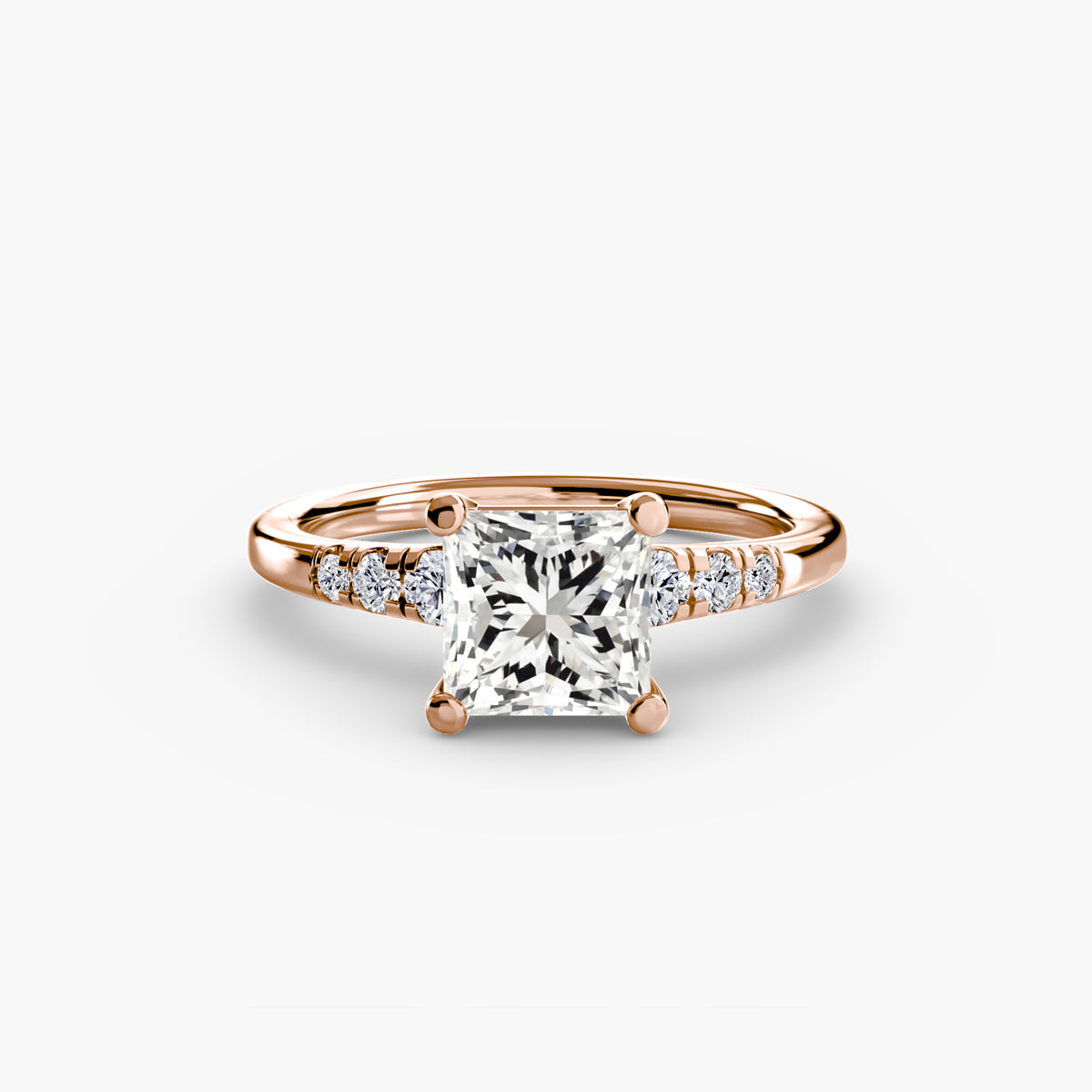 Rhea ring in rose gold