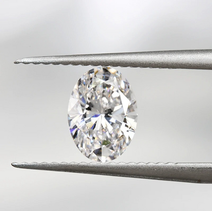 Oval Moissanite Lab Diamond - LM Jewellers
