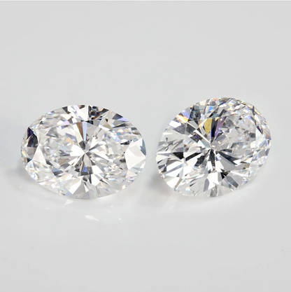 Oval Moissanite Lab Diamond - LM Jewellers