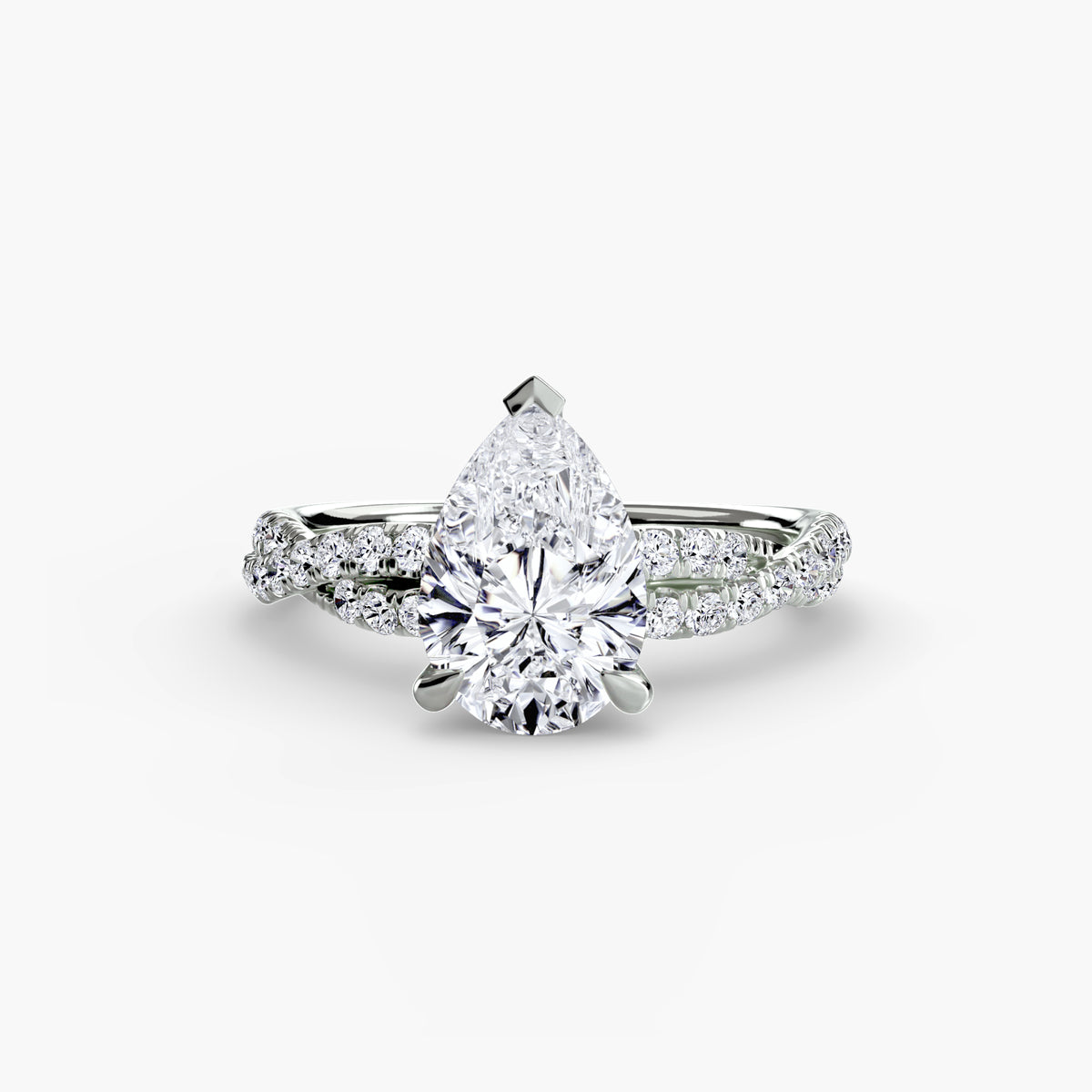 Jojo ring in white gold
