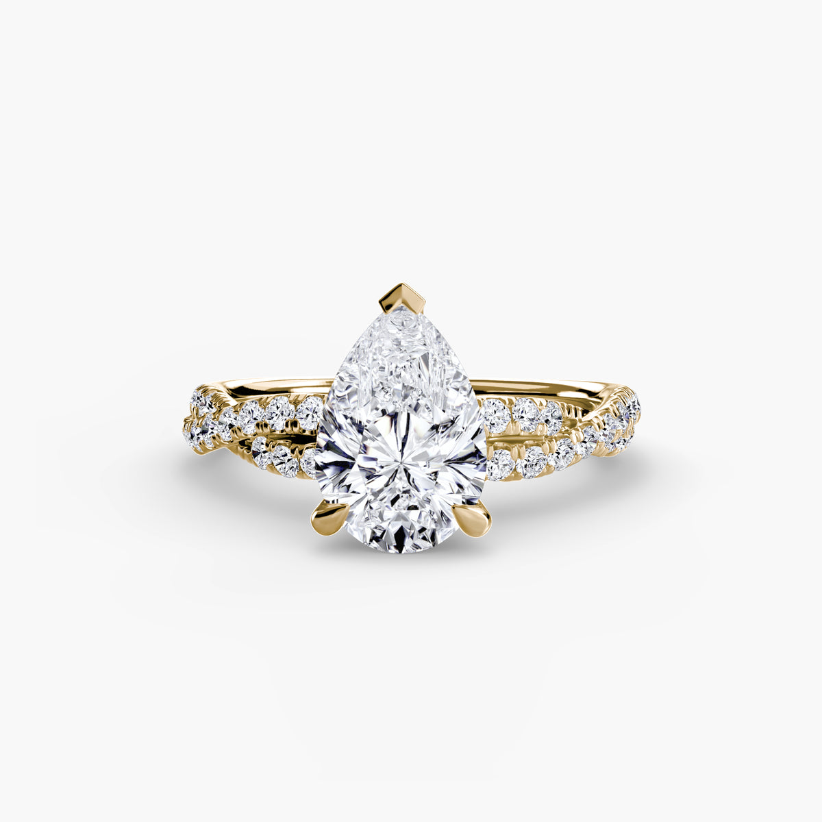 Jojo ring in yellow gold