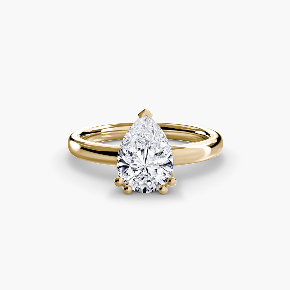 Effie ring in yellow gold