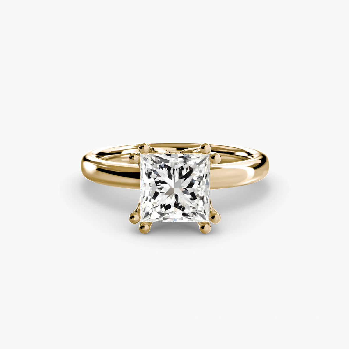 Wren ring in yellow gold