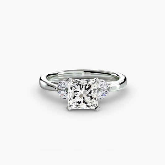Séverine Princess Celestial Cluster in white gold