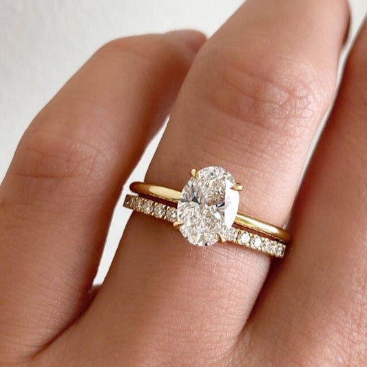 Eternal Allure Ring Set - Luxe Moissanite